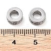 Brass Micro Pave Clear Cubic Zirconia Beads KK-U028-24P-3