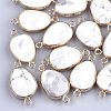 Natural Howlite Links connectors G-S344-02P-1