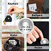 1Pc 201 Stainless Steel Commemorative Coins AJEW-CN0001-92B-10-5