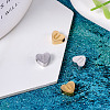 4Pcs 2 Colors Stainless Steel Beads STAS-TA0002-72C-4