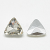 Pointed Back Glass Rhinestone Cabochons RGLA-T087-10mm-01-2