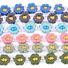 6Pcs 6 Colors Cotton Cord Knitted Daisy Cup Belt AJEW-TA0002-37-3