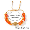 Adjustable Brass Link Bracelets FL7524-3-2