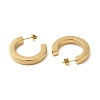 304 Stainless Steel C Shaped Stud Earrings EJEW-Q781-13G-2