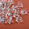 Round Alloy Glass Pendants X-GLAA-Q051-20mm-01P-1