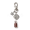 7Pcs Tibetan Style Alloy Pendant Decorations HJEW-JM04102-5
