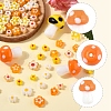 156Pcs 10 Styles Handmade Millefiori Glass Beads LAMP-FS0001-32-2