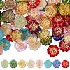 60Pcs Transparent Glass Beads GLAA-SC0003-06-1