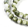 Baking Paint Glass Beads Strands DGLA-N003-6mm-C06-4