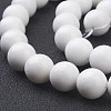 Natural Mashan Jade Round Beads Strands G-D263-10mm-XS01-2