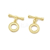 Brass Toggle Clasps KK-A223-34G-1