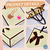 Rectangle Paper Gift Storage Bags with Handle CARB-WH0017-13B-5