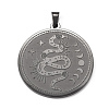 304 Stainless Steel Pendants X-STAS-P321-01EB-1