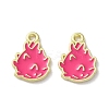 Fruit Alloy Enamel Charms PALLOY-S058-01LG-06-1