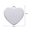Tarnish Resistant 304 Stainless Steel Pendants LS-STAS-I140-10B-S-3
