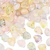 Frosted Transparent Acrylic Beads X-OACR-F013-01-1