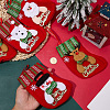 12Pcs 4 Styles Cloth Christmas Stocking Gift Bag Pendant Decoration FIND-SP0020-60D-3
