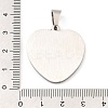 304 Stainless Steel Pendants STAS-H182-11C-P-3
