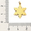 304 Stainless Steel Rhinestone Pendants FIND-I062-01G-03-3