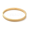 304 Stainless Steel Stripe Textured Hinged Bangles for Women LS-BJEW-E099-04G-02-2