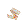 Polyester Jacquard Ribbon OCOR-WH0085-77B-7