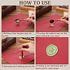 3Pcs 3 Styles Golden Plated Wax Seal Brass Stamp Head AJEW-CP0007-52B-6