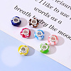 96Pcs 12 Style Resin European Beads RPDL-YW0001-01-3