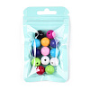 Macaron Color Plastic Yin-yang Resealable Bags OPP-N001-01A-01-3
