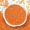 Electroplate Glass Seed Beads SEED-H003-10B-3