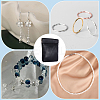 4Pcs Square PU Leather Change Purse with Alloy Shrapnel AJEW-BBC0002-22A-5