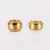Brass Crimp Beads E002-G-NR-2