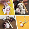 Natural Wood Baseball Bat Home Display Decorations WOOD-WH0101-35-7