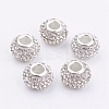 Grade A Rhinestone European Beads LS-CPDL-H001-7-1