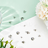 100Pcs 5 Styles 201 Stainless Steel Bead Cap Pendant Bails STAS-GO0001-11-4