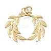 Brass Pendants KK-CBAEEA8-33G-1