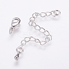 Long-Lasting Plated Brass Chain Extender LS-X-KK-F711-10P-2