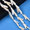 Chicken Toe Shape Natural Keshi Pearl Beads Strands PEAR-S020-Y02-6