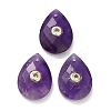 Natural Amethyst Pendants G-K371-03H-1