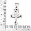 304 Stainless Steel Pendants STAS-Z171-23AS-3