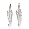 304 Stainless Steel Pendants STAS-N114-30P-1