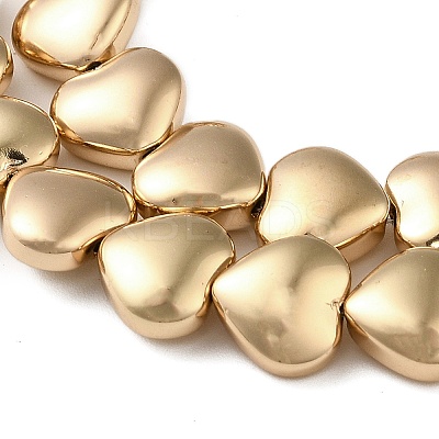Electroplate Glass Beads Strands EGLA-H109-12-03-1