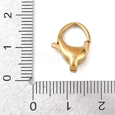 316 Stainless Steel Lobster Claw Clasps LS-STAS-C154-02B-G-1