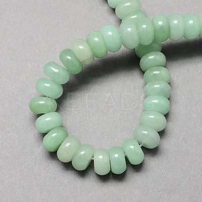 Natural Green Aventurine Beads Strands G-S105-6mm-08-1