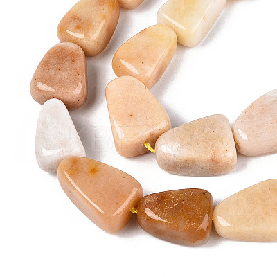 Natural Topaz Jade Beads Strands G-N354-02B-01-1
