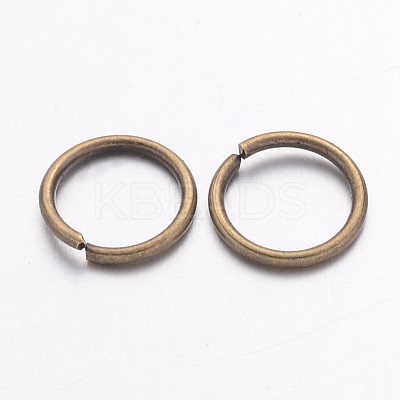 Brass Open Jump Rings JRC10MM-AB-1