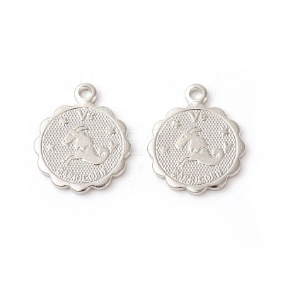 Brass Charms KK-F772-19P-07-1