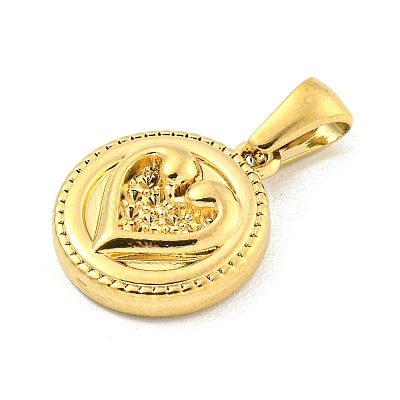 304 Stainless Steel Pendants Rhinestone Settings STAS-O009-03A-G-1