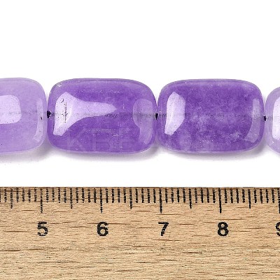 Natural Dyed Malaysia Jade Beads Strands G-B137-B02-01B-1