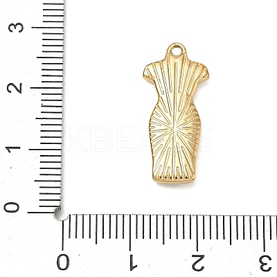 304 Stainless Steel Enamel Pendants SA-CBA800D-01B-G-1