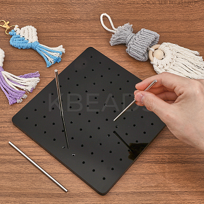 1Pc Square Acrylic Crochet Blocking Board FIND-CA0006-58-1